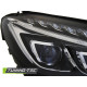 Világítás TUNING-TEC első lámpák (True DRL) MERCEDES W205 14-18-hoz, fekete, V1 | race-shop.hu