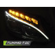 Világítás TUNING-TEC első lámpák (True DRL) MERCEDES W205 14-18-hoz, fekete, V1 | race-shop.hu