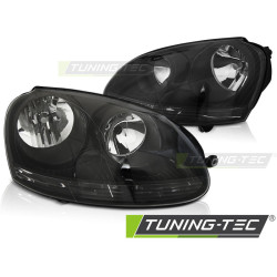 TUNING-TEC első lámpák VW GOLF 5 10.03-09-hez (H7), fekete
