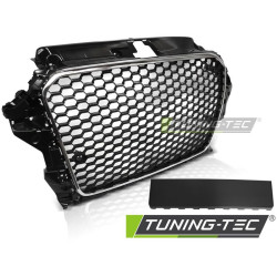 TUNING-TEC hűtőrács (Sport) AUDI A3 (8V) 12-16-hoz, fekete króm