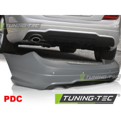 TUNING-TEC hátsó lökhárító (Sport) MERCEDES W204 11-14 COUPE / LIMOUSINE-hez (parkolószenzorral)