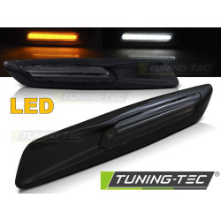 Oldalsó irányjelző FÜSTSZÍN Fényes fekete LED F10 STÍLUS BMW E60/ E90/ E92/ E82