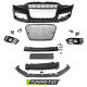 Body kitek és vizuális kiegészítők TUNING-TEC első lökhárító (Sport) AUDI A5 11-16-hoz (parkolószenzorral), fekete króm | race-shop.hu