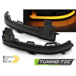 TUNING-TEC visszapillantó tükör irányjelzők (SEQ) BMW X3/ X4/ X5/ X6-hoz, füstös