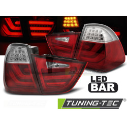 LED BAR HÁTSÓ LÁMPÁK PIROS WHITE BMW E91 09-11