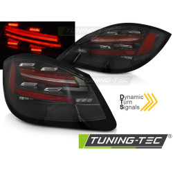 TUNING-TEC LED hátsó lámpák (LED Bar, SEQ) PORSCHE BOXSTER / CAYMAN 987 09-12-höz, fekete