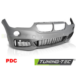 TUNING-TEC első lökhárító (Sport) BMW X1 F48 15-höz (parkolószenzorral)