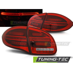 LED HÁTSÓ LÁMPÁK PIROS FEHÉR PORSCHE CAYENNE 10-15