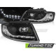 TUNING-TEC első lámpák (DRL) AUDI A4 B6 CABRIO 02-06-hoz (H1), fekete