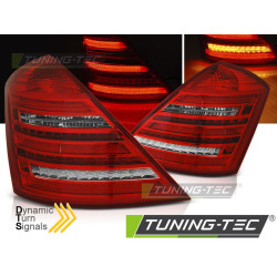 LED HÁTSÓ LÁMPÁK PIROS FEHÉR SEQ W222 KINÉZET MERCEDES W221 S-KLASA 05-09