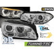 Világítás TUNING-TEC első lámpák (Angel Eyes, DRL, SEQ) XENON BMW F10/F11 10-13-hoz (D1S), króm | race-shop.hu
