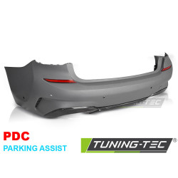 TUNING-TEC hátsó lökhárító (Performance Style) (parkolószenzorral) BMW G20 19-22-höz, fényes fekete