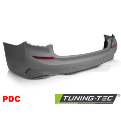 TUNING-TEC hátsó lökhárító (Performance Style) (kipufogó 1+1, parkolószenzorral) BMW G20 19-22-höz, fényes fekete