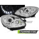 Világítás TUNING-TEC első lámpák (DRL) RENAULT TWINGO 07-11-hez (H1), króm | race-shop.hu