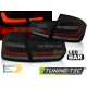 Világítás TUNING-TEC LED hátsó lámpák (LED Bar, SEQ) BMW F30 11-18-hoz, fekete-füstös | race-shop.hu
