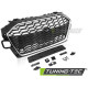 Body kitek és vizuális kiegészítők TUNING-TEC hűtőrács (Sport) AUDI A4 B9 20-hoz (parkolószenzorral), fekete króm | race-shop.hu
