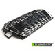 Body kitek és vizuális kiegészítők TUNING-TEC hűtőrács (Sport) AUDI A4 B9 20-hoz (parkolószenzorral), fekete króm | race-shop.hu