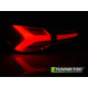 Világítás TUNING-TEC LED hátsó lámpák (SEQ) FORD FOCUS 4 18-21 HATCHBACK-hez, füstös | race-shop.hu