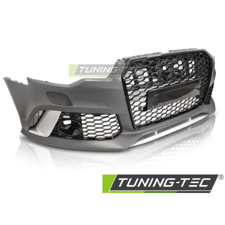 Body kitek és vizuális kiegészítők TUNING-TEC első lökhárító (Sport) AUDI A6 C7 14-18-hoz (parkolószenzorral) | race-shop.hu