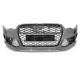 Body kitek és vizuális kiegészítők TUNING-TEC első lökhárító (Sport) AUDI A6 C7 14-18-hoz (parkolószenzorral) | race-shop.hu