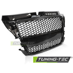 TUNING-TEC hűtőrács (Sport) AUDI A3 (8P) 04.08-07.12-höz, fényes fekete