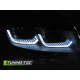 Világítás TUNING-TEC első lámpák (Tube Light, DRL, SEQ) VW T6.1 20-hoz (H7), fekete | race-shop.hu