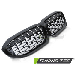 Hűtőrács DIAMOND FÉNYES FEKETE BMW G20/G21 19-22