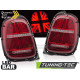 TUNING-TEC LED hátsó lámpák (SEQ) MINI COOPER F55 F56 F57 14-17 6- PIN-hez, piros-fehér
