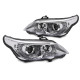 Világítás TUNING-TEC első lámpák (Angel Eyes) 3D BMW E60 E61 03-07-hez, króm | race-shop.hu