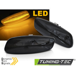 OLDALSÓ IRÁNYJELZő A TÜKÖRBEN FÜSTSZÍNű LED SEQ PEUGEOT 207 308 3008 5008 CITROEN C3 C4 C5