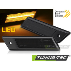 TUNING-TEC oldalsó irányjelzők (SEQ) BMW E30/E28/E24/E23-hoz, füstös