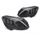 Világítás TUNING-TEC első lámpák (Tube Light) MERCEDES W205 14-18-hoz, fekete | race-shop.hu