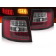 Világítás TUNING-TEC LED hátsó lámpák AUDI A6 05.97-05.04 AVANT-hoz, piros-fehér, V3 | race-shop.hu