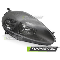 TUNING-TEC első lámpa FIAT GRANDE PUNTO 05-08-hoz (H4, TYC), szürke, jobb