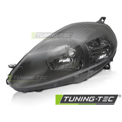 TUNING-TEC első lámpa FIAT GRANDE PUNTO 05-08-hoz (H4, TYC), szürke, bal