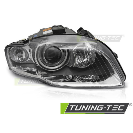Világítás TUNING-TEC első lámpa XENON AUDI A4 B7 04-08-hoz (D1S, TYC), króm, jobb | race-shop.hu