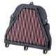 Airbox betétek motorkerékpárokhoz K&N sport betétszűrő ( levegőszűrő ) TB-6706 | race-shop.hu