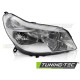 Világítás HEADLIGHT CHROME RIGHT SIDE TYC fits CITROEN C5 04-08 | race-shop.hu