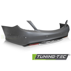 TUNING-TEC hátsó lökhárító (Sport) MERCEDES S-KLASA W222 13-17-hez (parkolószenzorral), króm