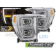 Világítás TUNING-TEC LED első lámpák (Tube Light) FORD F150 MK14 20-23-hoz (LED, homologáció nélkül), króm | race-shop.hu