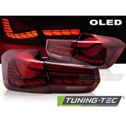 OLED hátsó lámpák piros BMW F30 11-18-hoz