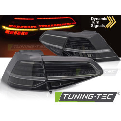 TUNING-TEC LED hátsó lámpák (SEQ) VW GOLF 7 13-19-hez, füstös