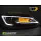 Világítás TUNING-TEC első lámpák (Tube Light) VW JETTA VI 11-18-hoz (homologáció nélkül), fekete | race-shop.hu