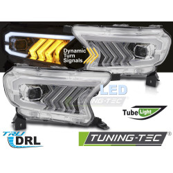 Fényszóró TUBE LIGHT króm FORD RANGER V 16-22-höz