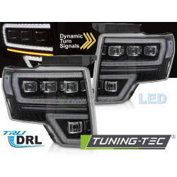FORD F150 MK12 08-14 FULL LED FEKETE DRL SEQ
