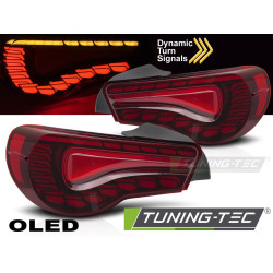 TOYOTA GT86 12-21 OLED piros