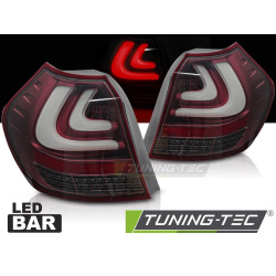 TUNING-TEC LED hátsó lámpák (LED Bar) BMW E87 04-08.07-hez, piros