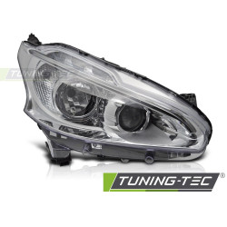 TUNING-TEC első lámpa PEUGEOT 208 12-15-höz (H7, TYC), króm, jobb