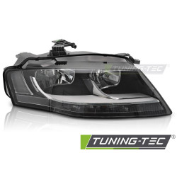 Fényszóró fekete jobb oldal TYC AUDI A4 B8 08-11-hez