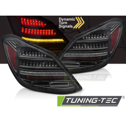 TUNING-TEC LED hátsó lámpák (SEQ) MERCEDES C-CLASS W205 14-21-hez, fekete
